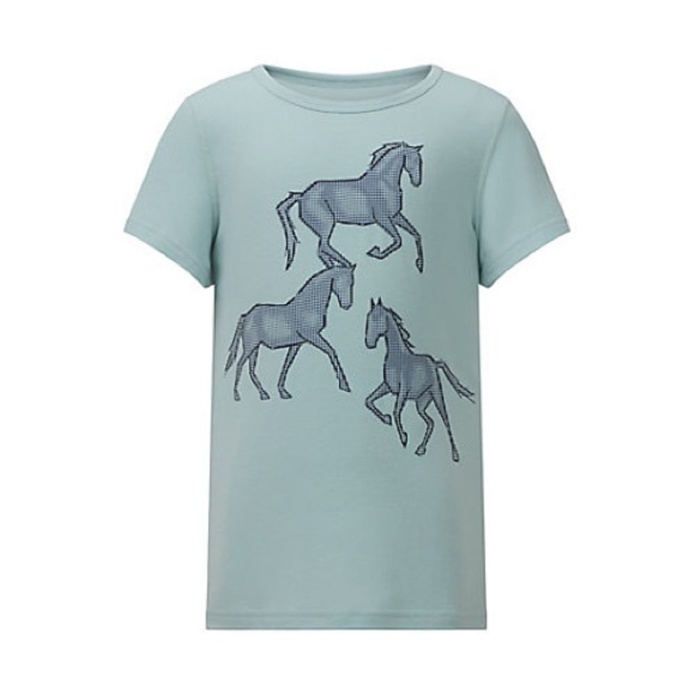 Kerrits Kids Equestrian Tee - Soft Blue